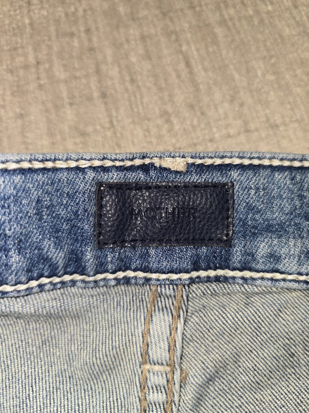 MOTHER Denim "The Pixie Dazzler Ankle Fray" Jeans GUC 26 Popism Raw Hem Revolve - Picture 15 of 16